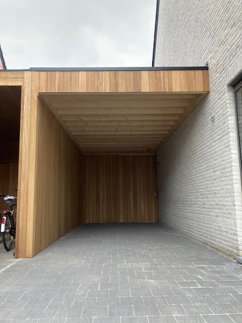 Schrijnwerkerij MB modere carports